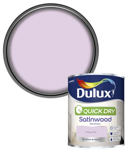 Dulux Quick Drying Satinwood Paint For Wood Metal All Colours