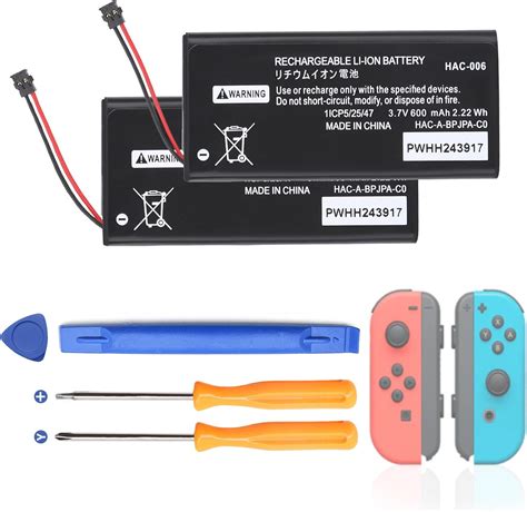 Amazon Oliadeo HAC 006 Battery For Switch Joycon Controller