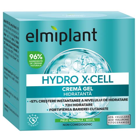 Crema Gel Hidratanta Pentru Fata Si Gat Hydro X Cell 50 Ml Farmacia