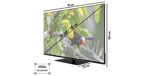 JVC LT-50VU6355, LED-Fernseher 126 cm (50 Zoll), schwarz, UltraHD/4K ...