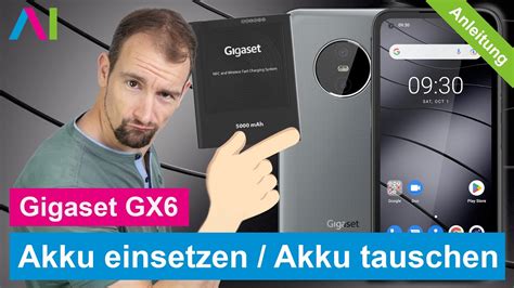 Gigaset Gx Akku Einsetzen Akku Tauschen Anleitung