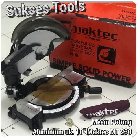 Jual Mesin Potong Aluminium Maktec By Makita Mitter Saw Mt