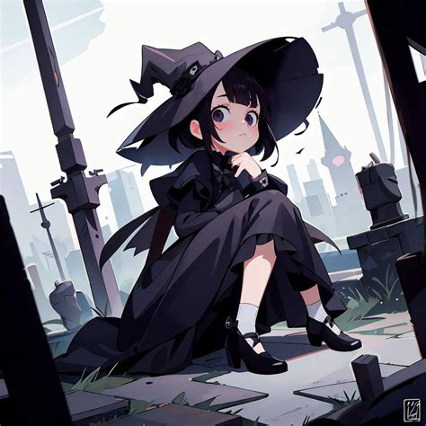 cute witch  spiritednancy  deviantart