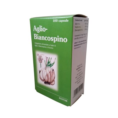 Aglio Biancospino Integratore Alimentare Capsule