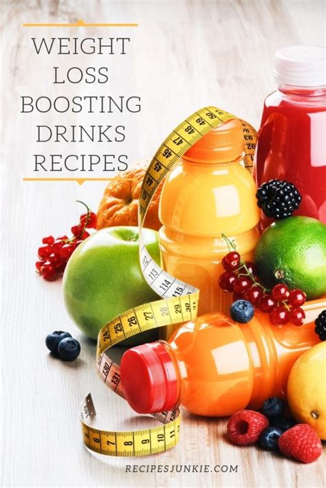 15 Weight Loss Boosting Drinks, Healthy Easy Recipes