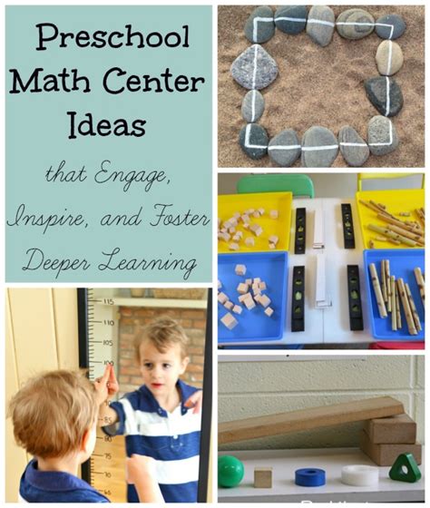 Remarkable Preschool Math Center Ideas - How Wee Learn