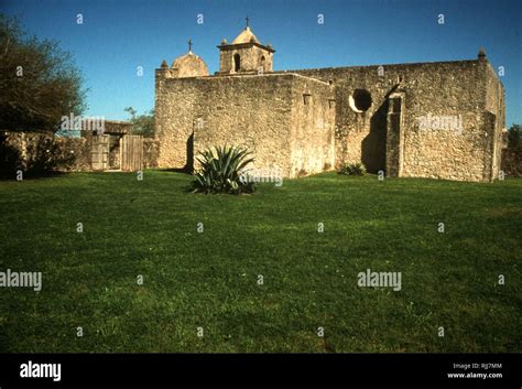 The Presidio La Bahia at Goliad, Texas. USA Stock Photo - Alamy