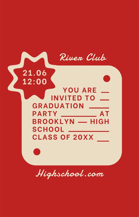 Graduation Party Announcement Online Invitation Template Vistacreate
