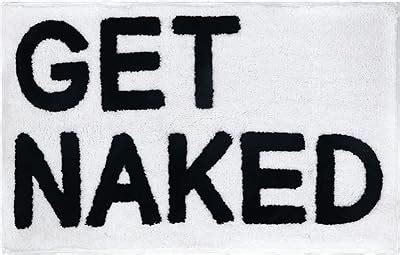 Amazon New Mungo Get Naked Bath Mat Pink Blush Pink Bathroom Rugs Apartment Decor Pink