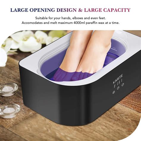 Karite Paraffin Wax Bath 4000ml - Moisturizing Paraffin Wax Machine for