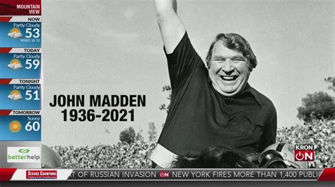 Memorial Service In Oakland To Honor Nfl Legend John Madden Youtube