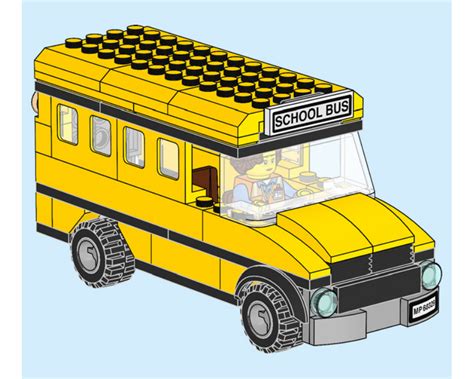 Lego City School Bus