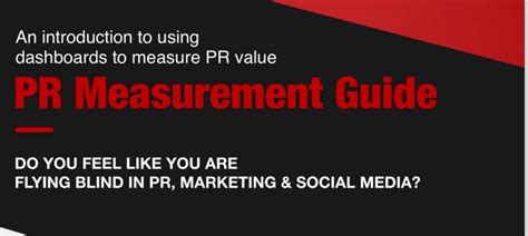 Pr Measurement Guide Social Media Strategy Online Pr Proactive