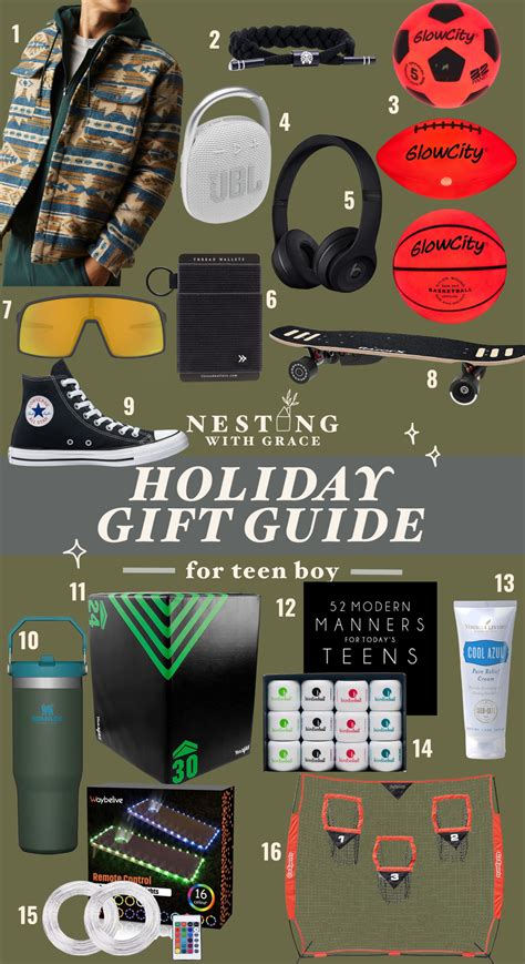 Christmas T Guide For Teen Boys 2022 Nesting With Grace