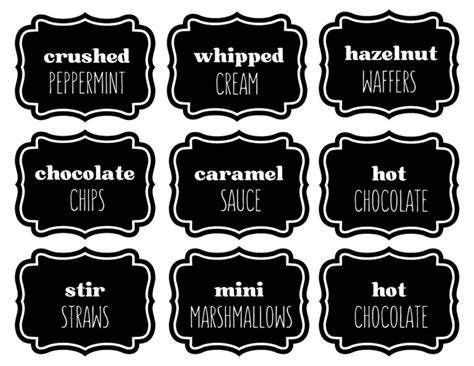 Hot Cocoa Bar Sign Free Printable Artofit