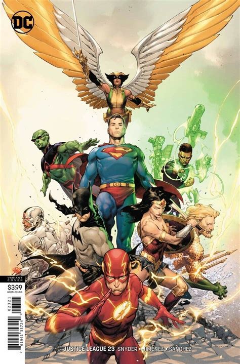 Justice League 2018 23 VF NM Jerome Opeña Variant Cover DC Universe