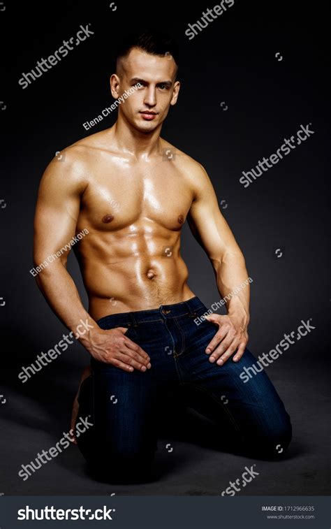 Handsome Beautiful Naked Torso Stock Photo Edit Now 1712966635