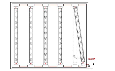Us Standard Led Sign Tube Double Sided Retrofit Tubes