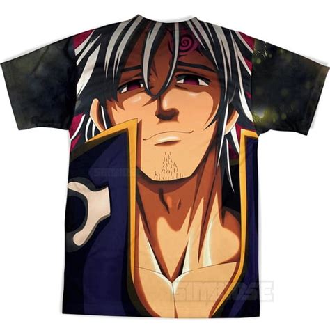 Camiseta Masculina Nanatsu No Taizai Escanor MD01 Elo7