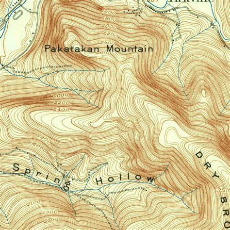 Margaretville, NY (1901, 62500-Scale) Map by United States Geological ...