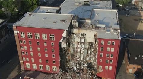 Crews In Iowa Demolish Remains Of Collapsed Apartment Building Fox News