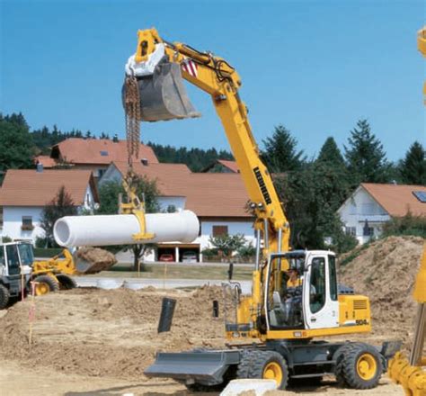 Liebherr A 904 C Litronic Wheeled Excavator Peco Sales And Rental