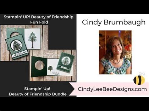 Stampin UP Beauty Of Friendship Bundle Fun Fold Video Tutorial