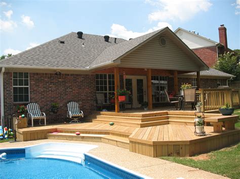 Deck Design Ideas Pool Deck Multi Level Deck Deck Builder In