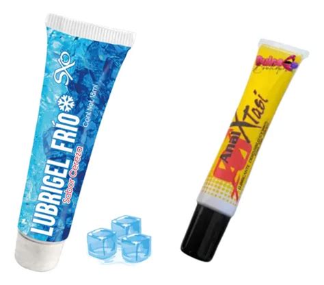 Lubrigel Efecto Frio Sabor Cereza Anestesico Anal Xtasi Meses sin interés