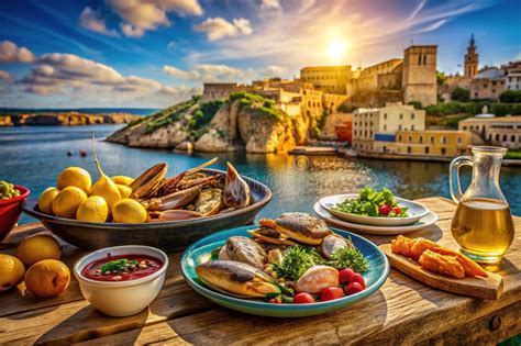 A Sunkissed Maltese Coastal Feast Delicious Seafood And Stunning Views