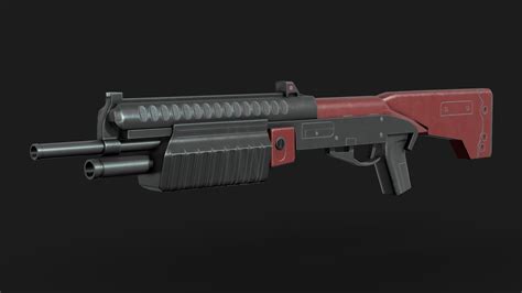 Gun Sci Fi 3d Model By Michał Majkeloon 76ef565 Sketchfab