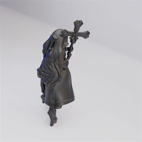 Hot Goblin 若い巫女の少女 ミニチュア ホットゴブリン TRPG 聖職者