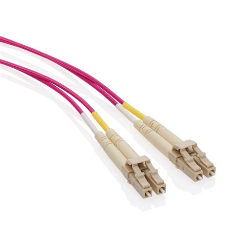 LC-LC-2-M54DL Optický propojovací kabel LC-LC duplex MM 50/125um OM4 2m ...