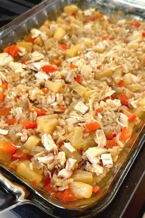 Aloha Chicken And Rice Recipe An Easy Dinner Recipe