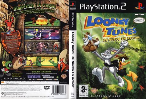 Coleccion Caratulas PS2: Looney Tunes De Nuevo en Accion