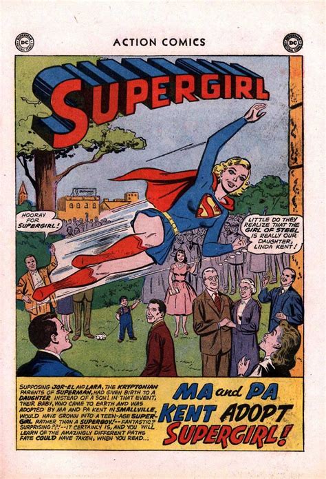 Ma And Pa Kent Adopt Supergirl Superman Wiki Fandom