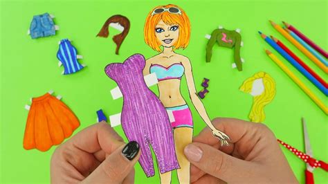 Barbie Paper Craft & Activities for Kids - Kids Art & Craft