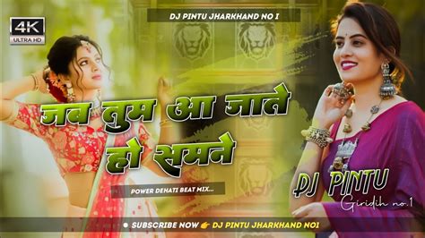 Jab Tum Aa Jate Ho Samne 💞 Old Hindi Dj ⏩ Full Dehati Mix Dj Pintu