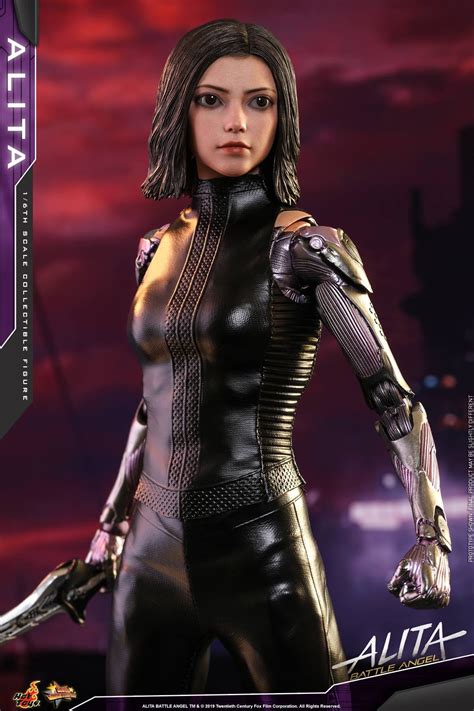 Alita Battle Angel Hot Toys Collectible Figure Coming Soon Diskingdom