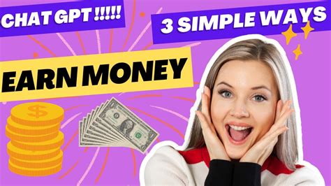 3 Ways To Earn Money Using Chat Gpt Chat Gpt Ki Madad Se Paise Kamane Ke 3 Tarike Youtube