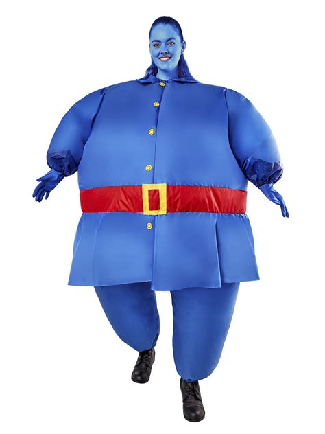 willy wonka violet beauregarde adult inflatable  costume partybellcom