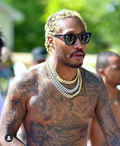 Future rapper tattoos | Future rapper, Fine black men, Rapper