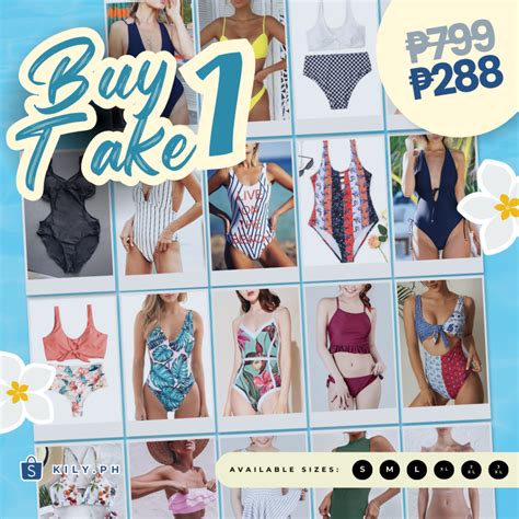 For Only 288 KILY PH B1T1 Swimsuit One Piece And Two Piece Swimwear Sexy Bikini Summer Beach