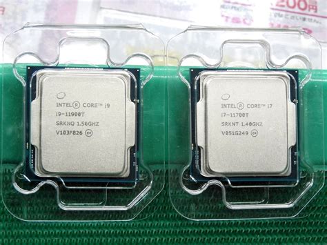 Intel Core i9-11900T & Core i7-11700T 35W Rocket Lake Desktop CPUs ...