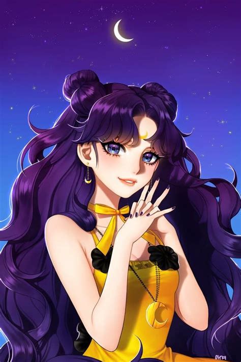 Luna In Human Form Fan Art Sailor Moon Sailor Moon Fan Art Sailor Moon Character Sailor Moon