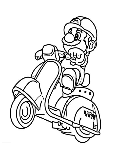 29 Super Mario Odyssey Coloring Pages ColoringPagesOnly