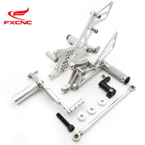 Fit Yamaha Yzf R Cnc Racing Rearset Foot Pegs Footrest Rear