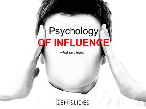 Psychology of influence | PPT