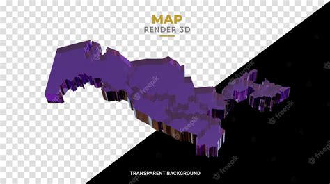 Premium Psd Uzbekistan 3d Map Violet Glass Texture Realistic High