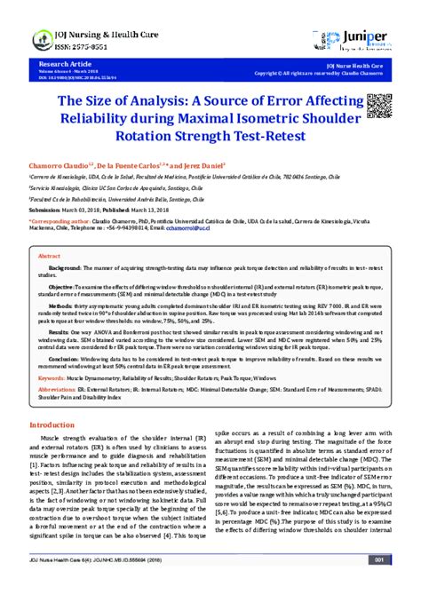 (PDF) The Size of Analysis: A Source of Error Affecting Reliability ...